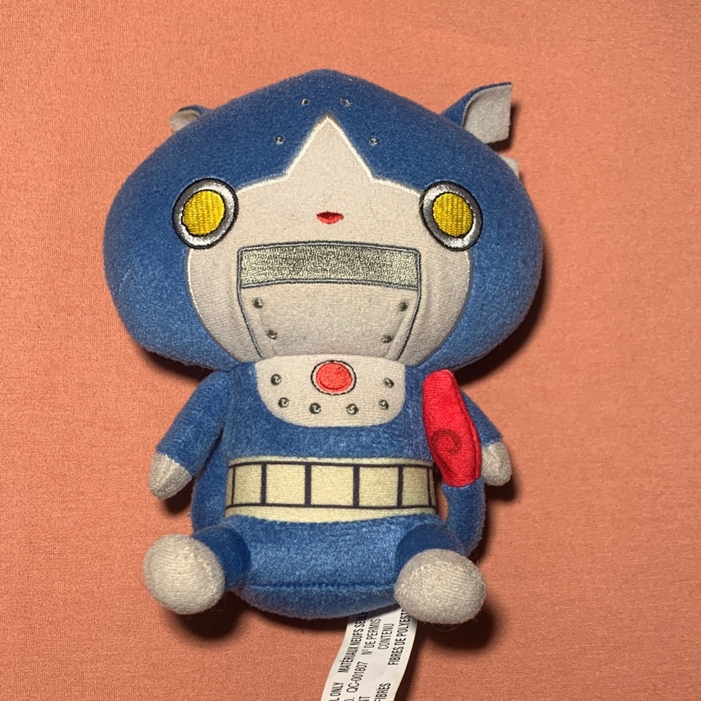 Yokai Watch Robonyan Robot Cat Plush Hasbro 7”